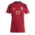 Maglie da calcio Belgio Arthur Vermeeren #23 Prima Maglia Femminile Europei 2024 Manica Corta